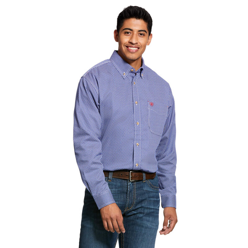 Ariat Hemden Herren - Fr Liberty Work Blau ( YFXVM-1926 )